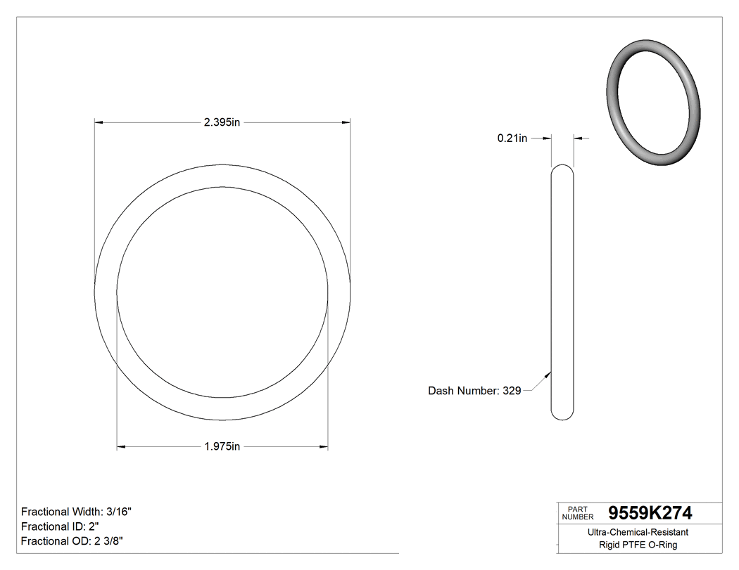Technical drawing - 9559K274